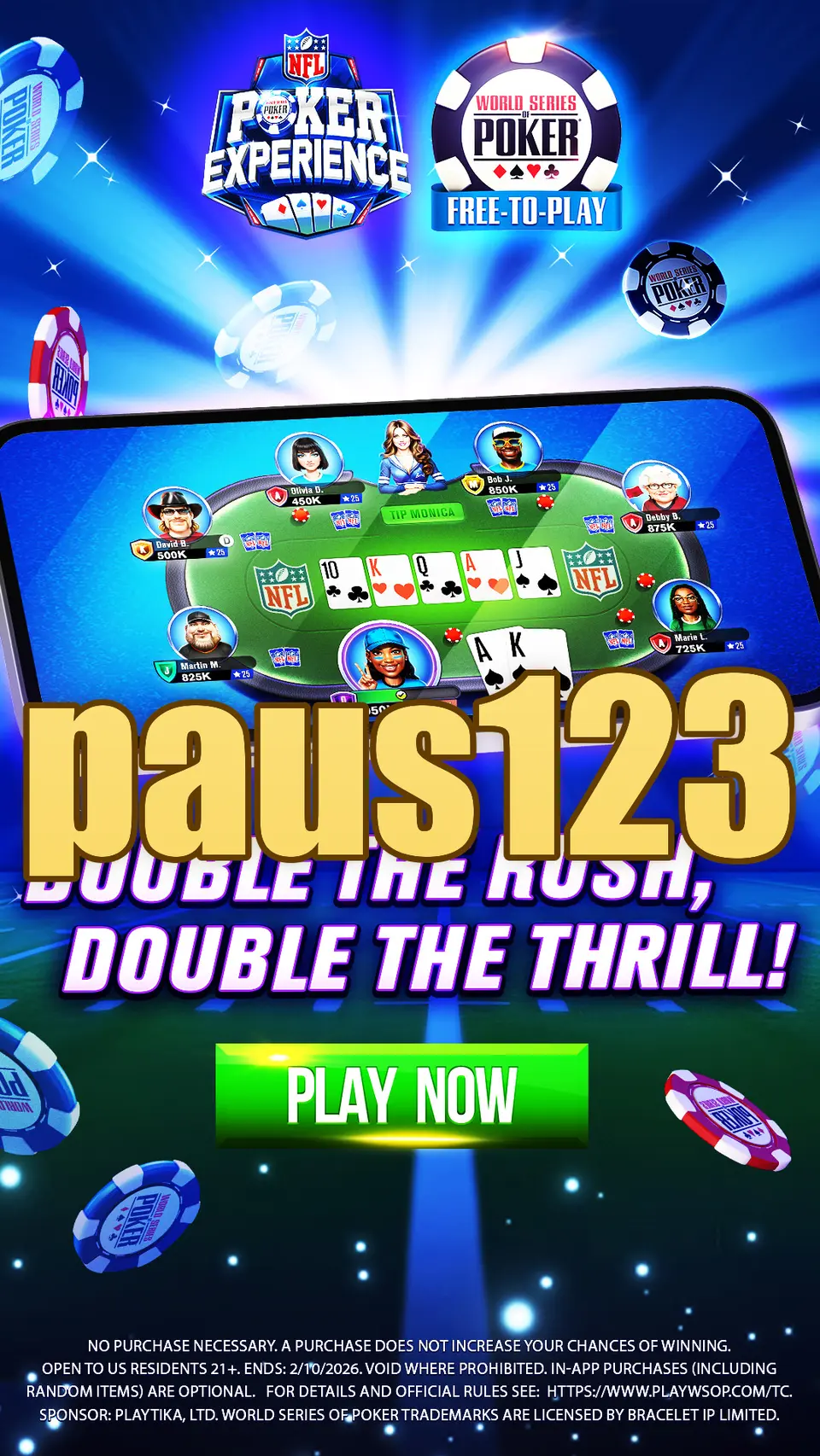 paus123 Tangkapan Layar - APK Resmi